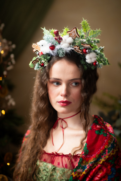 Vánoční čelenka "Louskáček" - LIMITKA — foto 3