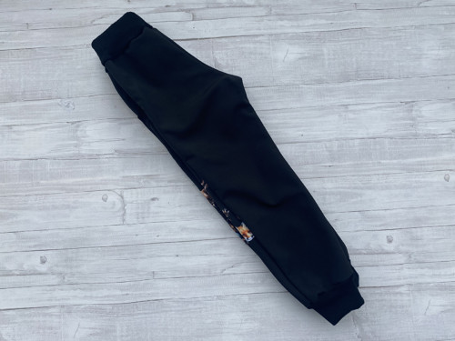 Softshell kalhoty Lišky/černá — foto 3