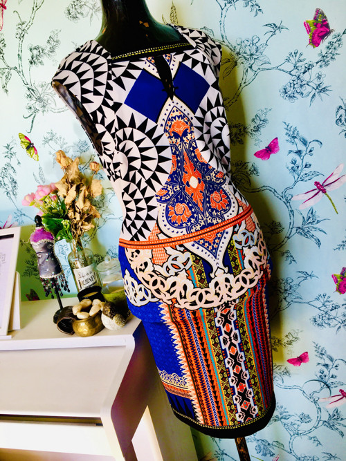 Šaty vzory boho psychedelic — foto 3