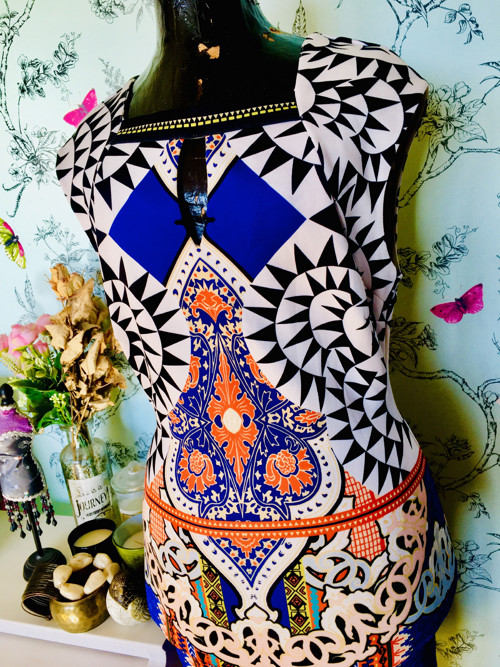 Šaty vzory boho psychedelic — foto 2