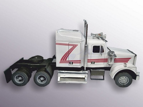 Papírový model na přání - americký tahač WS4900 — foto 6