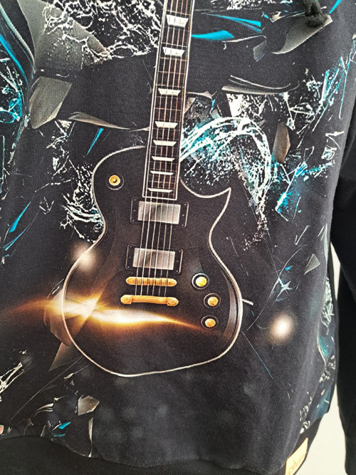 Pánská mikina s kapucí - "pro Rockery" vel. M/L — foto 2