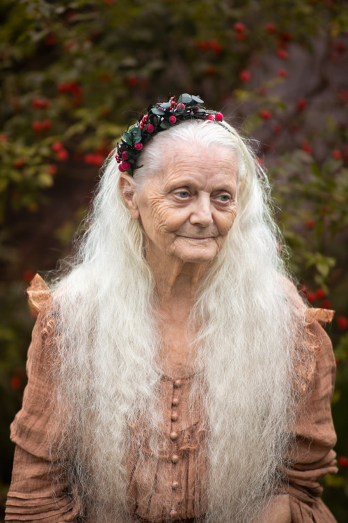 Zimná čelenka "duch lesa" — foto 6