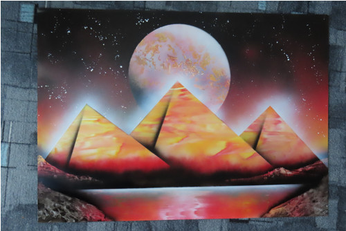 Červené pyramidy — foto 2