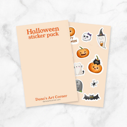 Balíček samolepek Halloween — foto 4