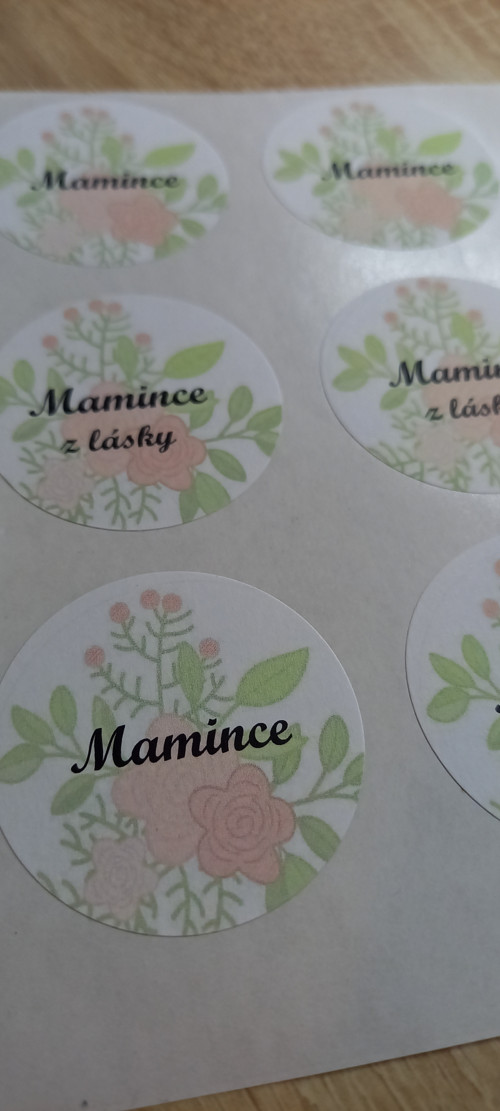 Samolepka- mamince — foto 4