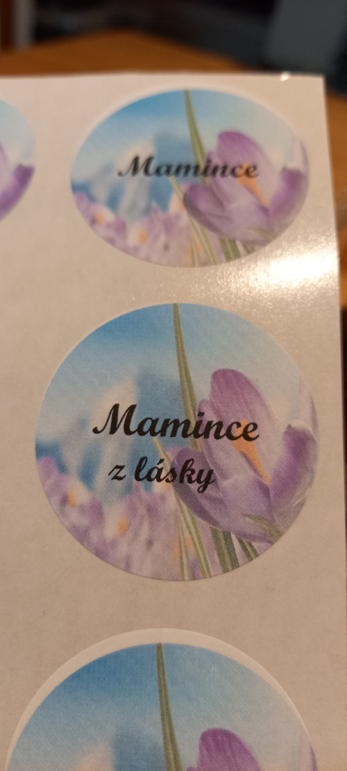 Samolepka- mamince — foto 3