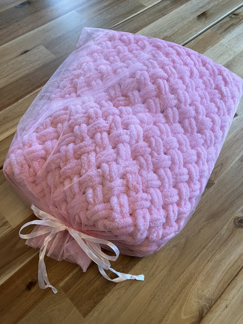 Deka Alize Puffy růžová — foto 4