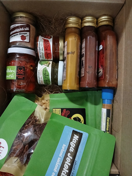 Chilli dárek - Extra ostrý - velký — foto 2