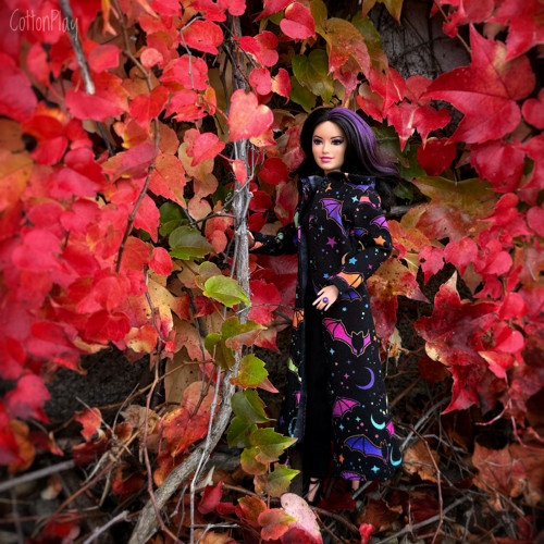Plášť s kapucí pro Barbie - čarodějka — foto 3