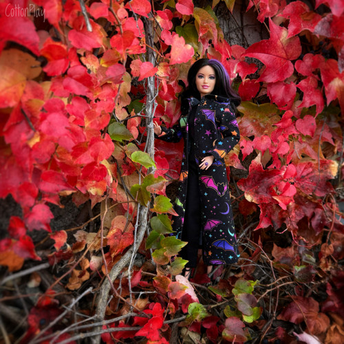 Plášť s kapucí pro Barbie - čarodějka — foto 2