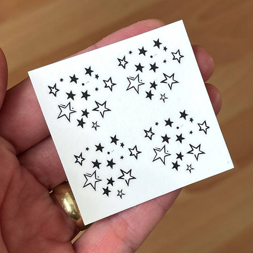 Dočasné tetovačky Tiny Tattoos Hvězdy T0029 — foto 3