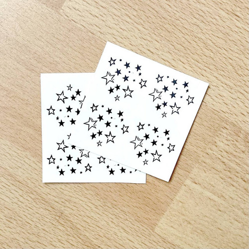 Dočasné tetovačky Tiny Tattoos Hvězdy T0029 — foto 4