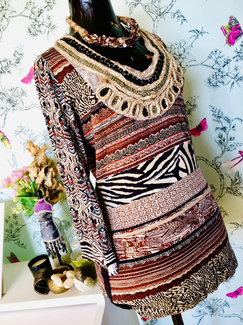Boho halenka vzory eklektické — foto 4
