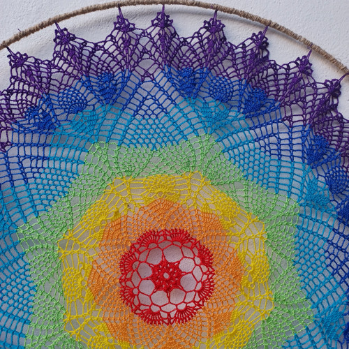 Čakrová mandala 80 cm — foto 2