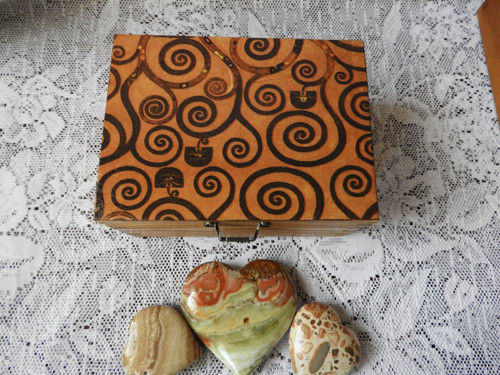 Krabička Spirály ala G.Klimt — foto 4