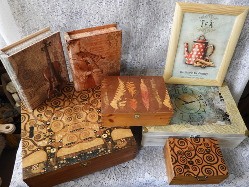 Krabička Spirály ala G.Klimt — foto 6