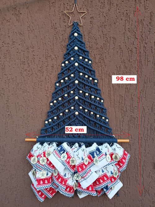 Adventní kalendář - Modrý stromeček — foto 2