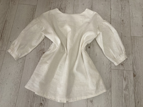 TOP/BLúZA ĽAN-ová / CREAm/ — foto 5