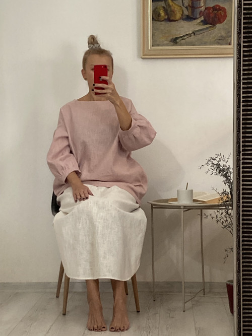 TOP/BLúZA ĽAN-ová / PINK/ — foto 2