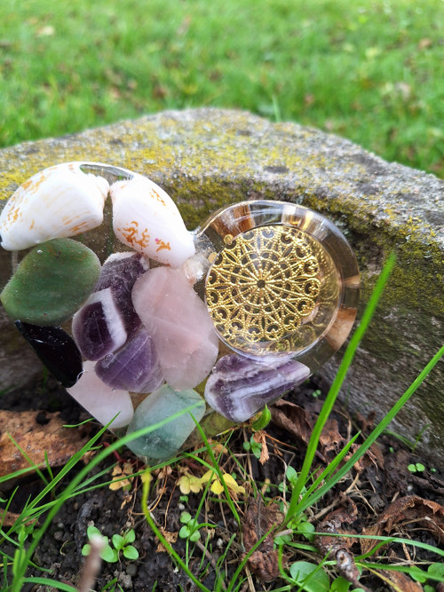 Relaxační orgonitové srdíčko — foto 4