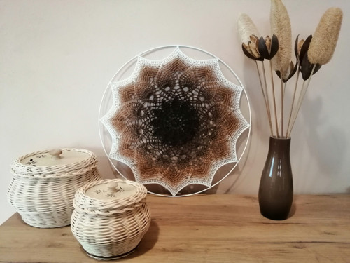 Háčkovaná mandala — foto 3