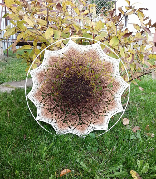 Háčkovaná mandala — foto 2