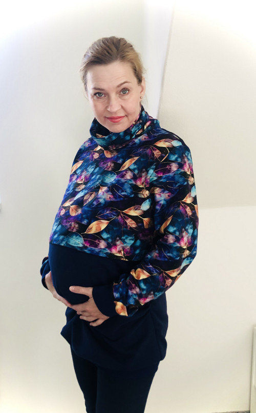 Mikina pro těhulku, kojící — foto 4