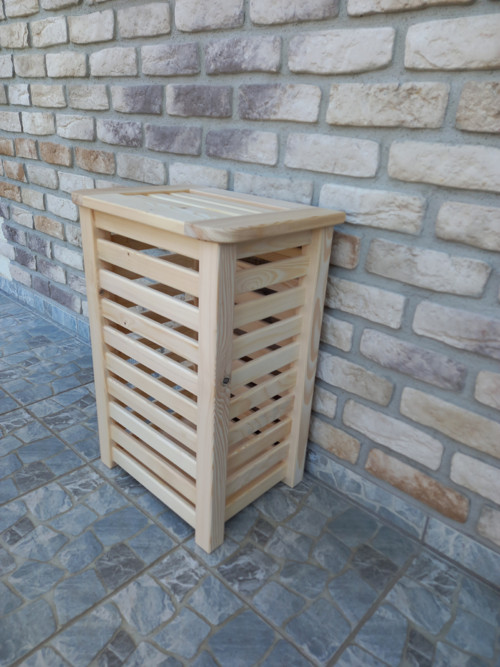Drevený kôš na prádlo — foto 2