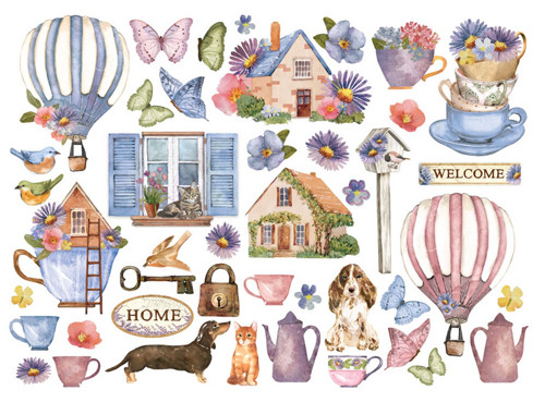 Die cuts assortite - Create Happiness Welcome Home — foto 2