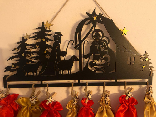 Adventní kalendář betlém — foto 2