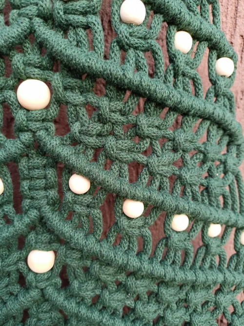 Adventní kalendář, vánoční stromeček, macramé — foto 6