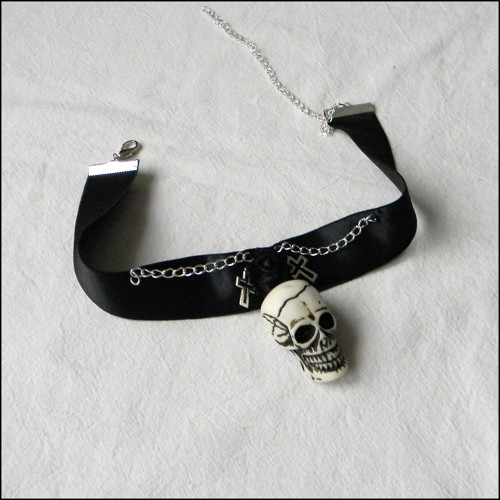 Gotický rockový choker — foto 2