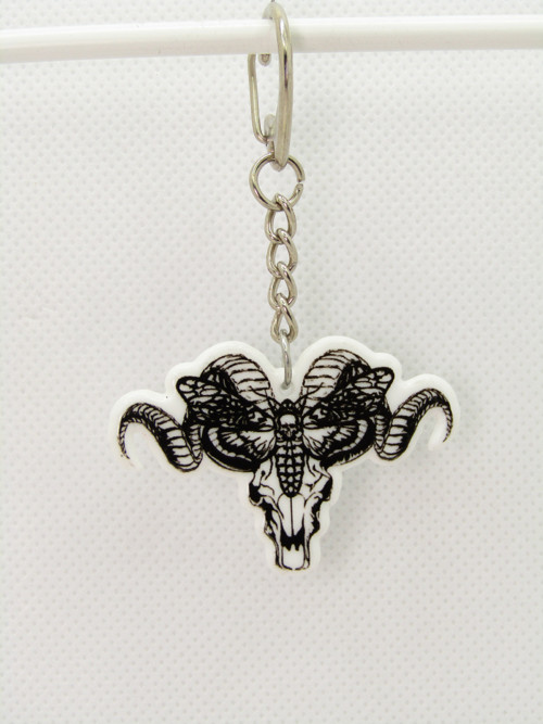 Klíčenka "Death Moth & Baphomet" — foto 2