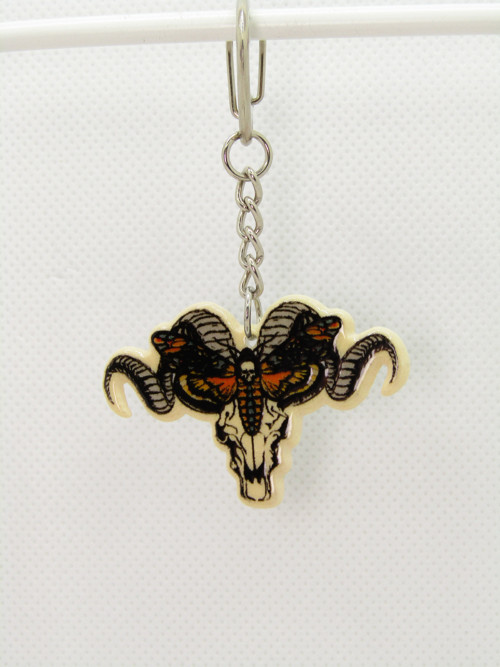 Klíčenka "Death Moth & Baphomet" — foto 2