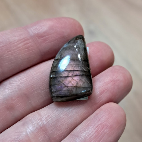 Labradorit, ID 4390, 26x15 mm - výprodej — foto 5