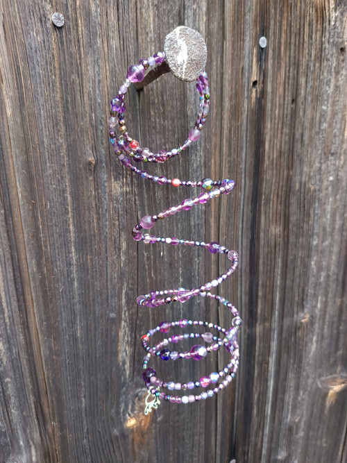Náramek purple kočka — foto 5