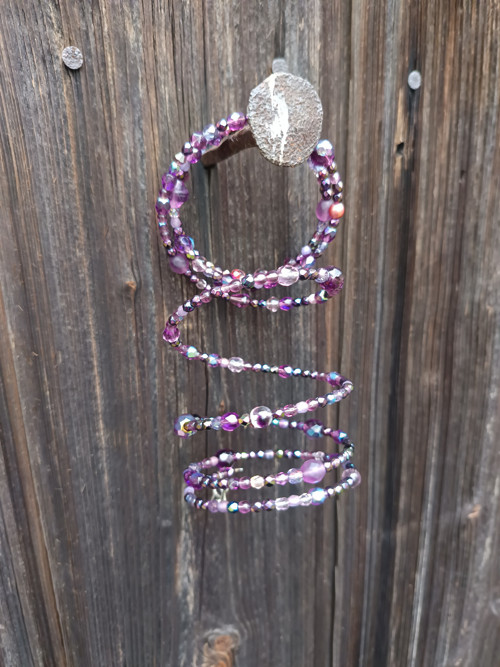 Náramek purple kočka — foto 3