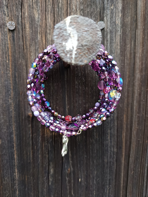 Náramek purple kočka — foto 4
