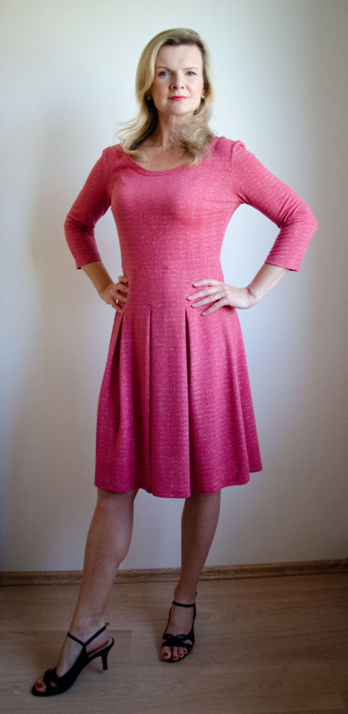 Šaty - Pink Corall - Vel. 44 — foto 3