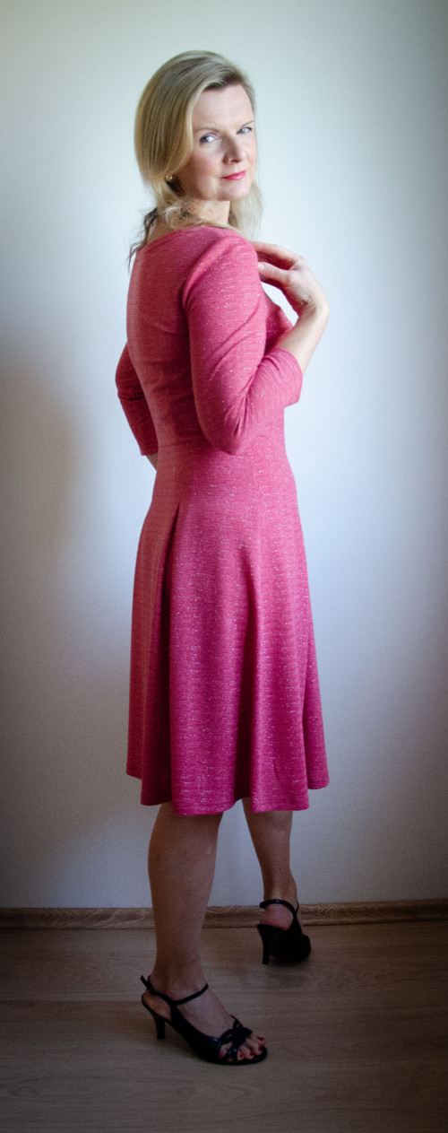 Šaty - Pink Corall - Vel. 44 — foto 4