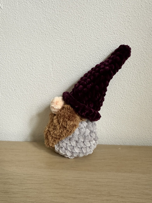 Háčkovaný Vánoční skřítek Gnome — foto 2