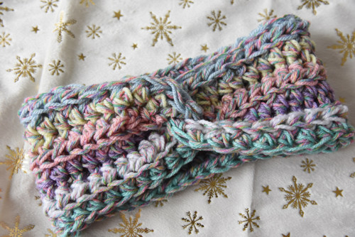 Čelenka Twist ombré - pestrá — foto 2