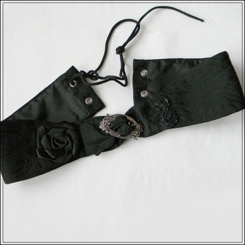 Gotický textilní opasek - OP69cm-76cm — foto 2