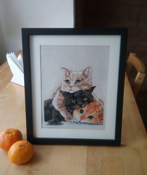 Ručně vyšívaný obrázek — foto 2