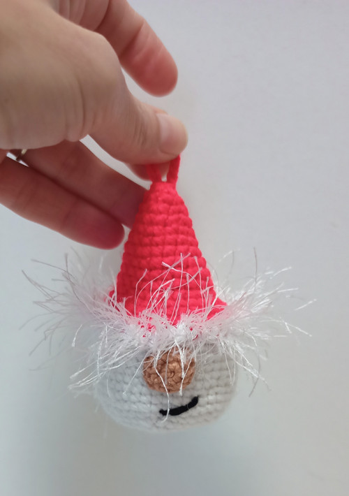 Háčkovaná ozdobička - 10 cm — foto 3