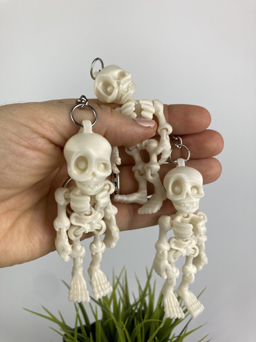 Přívěsek Skeleton - 9 cm, 3D tisk — foto 2