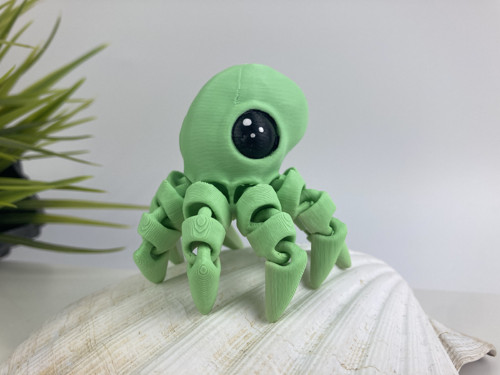 Mini chobotnička - 3D tisk — foto 2