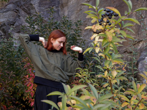 Mikina Upcycled Autumn — foto 4