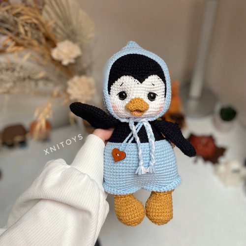 Háčkovaný tučňák — foto 3